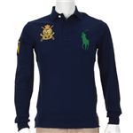 Ralph Lauren（ラルフローレン） MNBLKNIM1H10026／B82NAVY／S ポロシャツ長袖