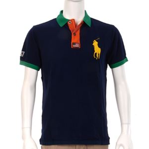 Ralph Lauren（ラルフローレン） MNBLKNIM1I10170／B82NAVY／S ポロシャツ半袖