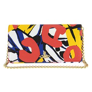 Vivienne Westwood（ヴィヴィアン・ウエストウッド） 32-738 LOGOMANIA／RED 長財布