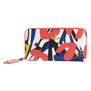Vivienne Westwood（ヴィヴィアン・ウエストウッド） 32-742 LOGOMANIA／RED 長財布