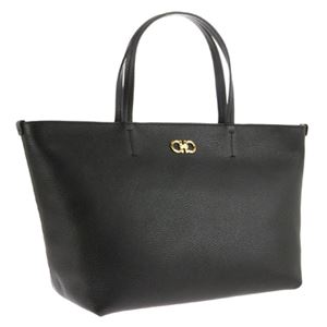 Salvatore Ferragamo（フェラガモ） D766 CALF／BLK 手提げバッグ