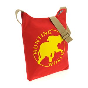 HUNTING WORLD（ハンティングワールド） 7177-871 BORNEO／RED ショルダーバッグ