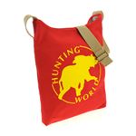 HUNTING WORLD（ハンティングワールド） 7177-871 BORNEO／RED ショルダーバッグ