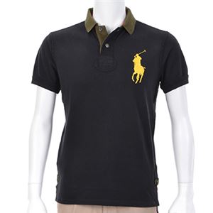 Ralph Lauren（ラルフローレン） MNBLKNIM1A10037／B10BLACK／XS ポロシャツ半袖