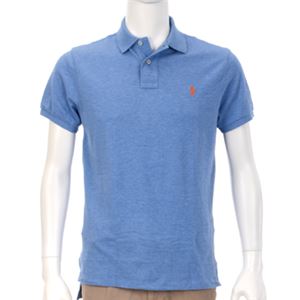 Ralph Lauren（ラルフローレン） MNBLKNIM1I10159／B28BLUE／M ポロシャツ半袖