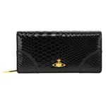 Vivienne Westwood（ヴィヴィアン・ウエストウッド） 1032V-FRILLY SNAKE／BLK 長財布