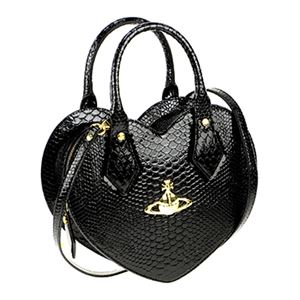 Vivienne Westwood（ヴィヴィアン・ウエストウッド） 5526V-FRILLY SNAKE／P.BLK 手提げバッグ