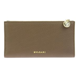 BVLGARI（ブルガリ） 35229 GRAIN／CIGAR BRW 長財布