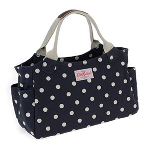 Cath Kidston（キャスキッドソン） 380744／SPOT／NAVY 手提げバッグ