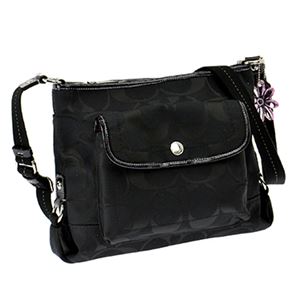 COACH（コーチ） F16550／SV／BK／1 ショルダーバッグ