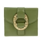 BVLGARI（ブルガリ） 35163 CALF／GRN 二つ折り財布