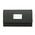 BVLGARI（ブルガリ） 25547 MILLERIGHE／BLK キーケース