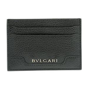 BVLGARI（ブルガリ） 33404 GRAIN／BLK カードケース