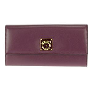 Salvatore Ferragamo（サルヴァトーレ フェラガモ） B769 CALF／BAROLO 長財布
