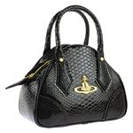 Vivienne Westwood （ヴィヴィアン・ウエストウッド） 5243V-FRILLY SNAKE／BLK 手提げバッグ