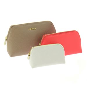 Furla （フルラ） 797971／NEWCARAM／PINKYFLU／CHALK ポーチ