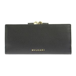 Bvlgari （ブルガリ） 36335 CALF／BLK 長財布