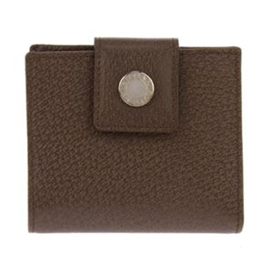 Bvlgari （ブルガリ） 22554 PIGSKIN／BRW 二つ折り財布