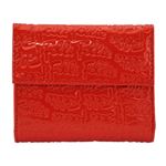 FOLLI FOLLIE (フォリフォリ) WA0L027SR/RED 三つ折り財布