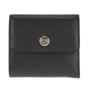 Bvlgari （ブルガリ） 35979 CALF／BLK 三つ折り財布