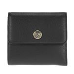 Bvlgari （ブルガリ） 35979 CALF／BLK 三つ折り財布
