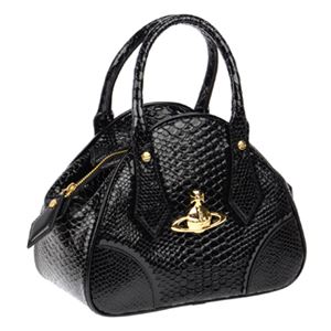 Vivienne Westwood （ヴィヴィアン・ウエストウッド） 5243V-FRILLY SNAKE／P.BLK 手提げバッグ
