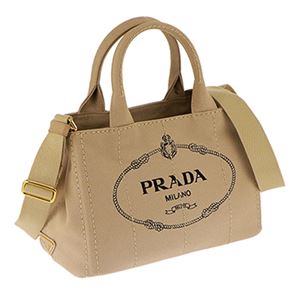 Prada （プラダ） 1BG439 CANAPA／CORDA 手提げバッグ - 拡大画像