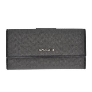 Bvlgari（ブルガリ） 32589 CANVAS／BLK 長財布 - 拡大画像