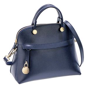 Furla (フルラ) 851261／NAVY 手提げバッグ