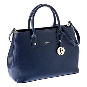 Furla (フルラ) 851000／NAVY 手提げバッグ