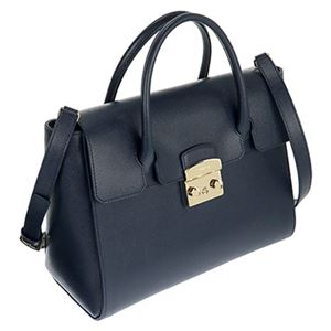 Furla （フルラ） 851183／NAVY 手提げバッグ