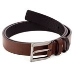 Bvlgari （ブルガリ） 34504 CALF／BRW ベルト 全長 127cm長さ調節 107〜117cmバックル 4×4.8cm