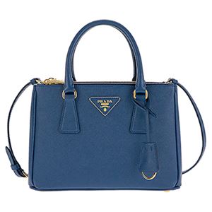 Prada （プラダ） 1BA896 S／LU／AZZURRO 手提げバッグ