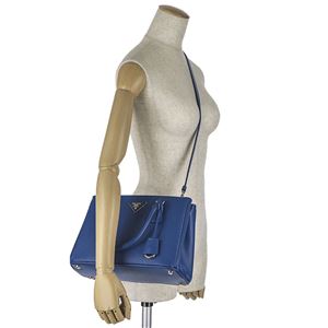 Prada (プラダ) 1BA863 S/LU/AZZURRO 手提げバッグ Prada (プラダ) 1BA863 S/LU/AZZURRO 手提げバッグ