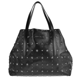 Jimmy Choo （ジミーチュウ） PIMLICO GRY／BLK／BLK 手提げバッグ