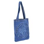 HUNTING WORLD （ハンティングワールド） DT-S-131 DENIM TOTE／BLU 手提げバッグ