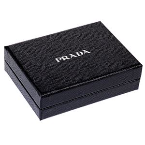 Prada (プラダ) 2PG222 S/ME/NER/MERCURIO キーケース Prada (プラダ) 2PG222 S/ME/NER/MERCURIO キーケース