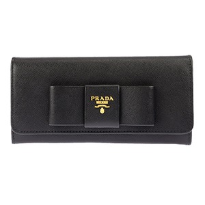 Prada （プラダ） 1M1132 S／FIOCCO／NER 長財布