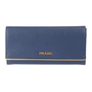 Prada （プラダ） 1M1132 S／ME-M／BLU 長財布
