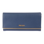 Prada （プラダ） 1M1132 S／ME-M／BLU 長財布