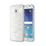 【Galaxy S6】Lighting Clear（ライティングクリア） イルミネーションケース SG3290GS6 ハートホワイト