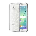 【Galaxy S6 edge ケース】Lighting Clear（ライティングクリア） イルミネーションケース SG6294GS6E ハートホワイト