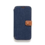 【Galaxy S6 ケース】Zenus Denim Vintage Pocket Diary（ゼヌス デニムビンテージポケットダイアリー） Z5980GS6 ブラウン