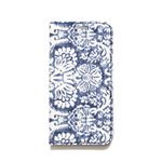 【Galaxy S6 ケース】Zenus Denim Paisley Diary（ゼヌス デニムペイズリーダイアリー） Z5981GS6 ブルー