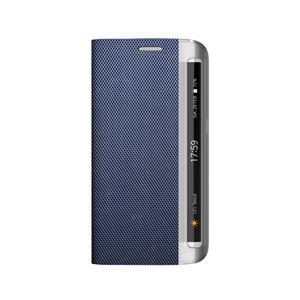 【Galaxy S6 edge ケース】Zenus Metallic Diary（ゼヌス メタリックダイアリー） Z6033GS6E ネイビー - 拡大画像