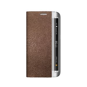 【Galaxy S6 edge ケース】Zenus Platinum Diary（ゼヌス プラチナムダイアリー） Z6039GS6E ブロンズ - 拡大画像