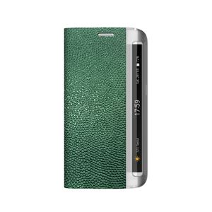 【Galaxy S6 edge ケース】Zenus Platinum Diary（ゼヌス プラチナムダイアリー） Z6040GS6E グリーン - 拡大画像