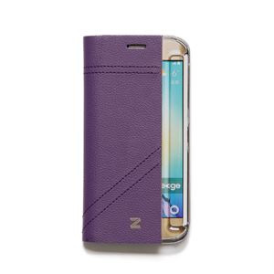 【Galaxy S6 edge ケース】Zenus GEO Diary（ゼヌス ジーイーオーダイアリー） Z6043GS6E パープル