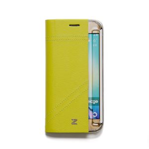 【Galaxy S6 edge ケース】Zenus GEO Diary（ゼヌス ジーイーオーダイアリー） Z6045GS6E ライトグリーン