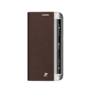 【Galaxy S6 edge ケース】Zenus Buffalo Diary（ゼヌス バファローダイアリー） Z6047GS6E ブラウン - 拡大画像